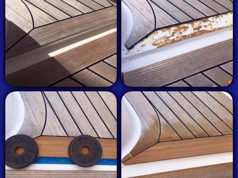 Teak Replacing & Caulking